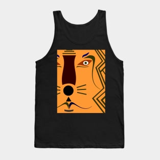 head lion Tank Top